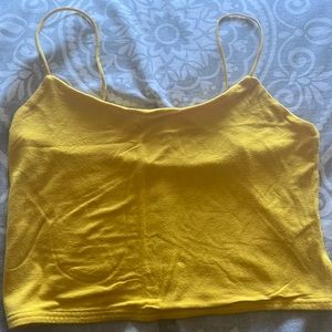 Yellow Pacsun Tank top